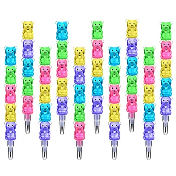 Штабелируемые карандаши Для штабелирования Сменных карандашей Пластиковые Переносные карандаши для штабелирования цветных карандашей