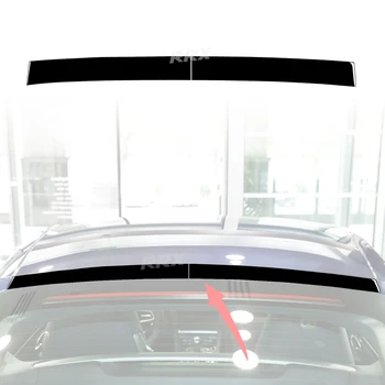 для Porsche 718 982 Cayman Boxster T S 2016-2022 Молдинг крыши Отделка крышки Наклейка Автомобильные Аксессуары Пианино Черный