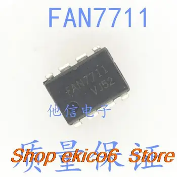 оригинальный набор из 5 штук FAN7711 DIP-8 ic