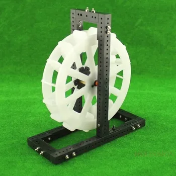 физическая Вращающаяся модель водяного колеса игрушка DIY technology gizmo учащиеся начальной и средней школы изготавливают акриловую модель водяного колеса
