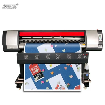 экосольвентный принтер 1,8 м XP600, баннерный плоттер, виниловая машина для производства наружного брезента, гибкий баннер-принтер